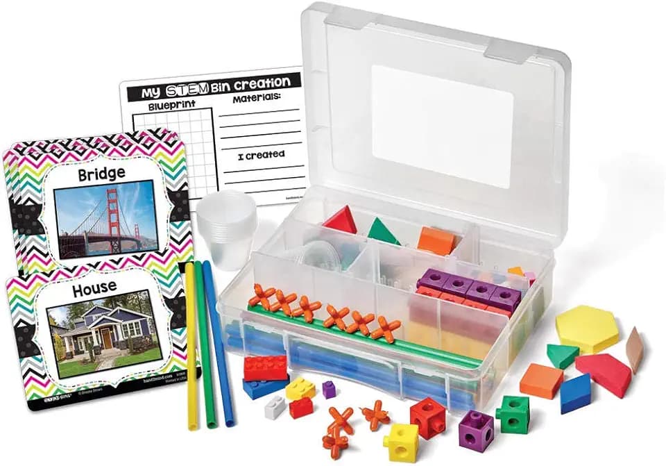 hand2mind STEM Bins Learn & Play Pack, Single Pack