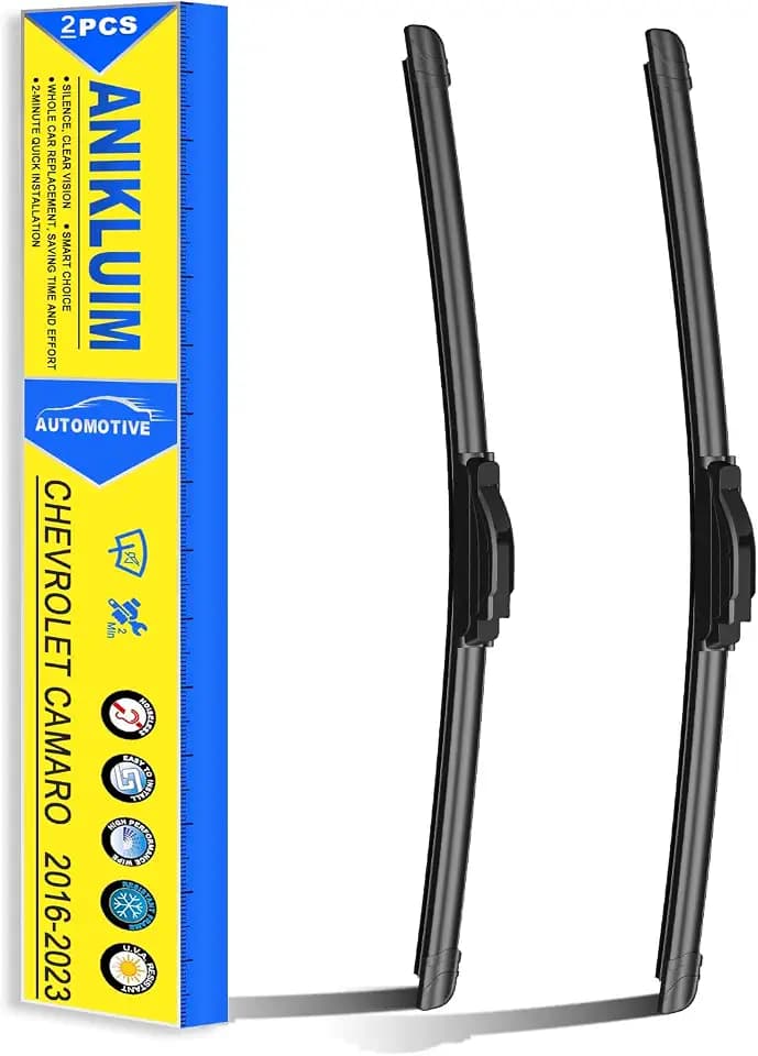 22 + 20 Wiper Blades Replacement for Chevrolet Camaro 2016-2023