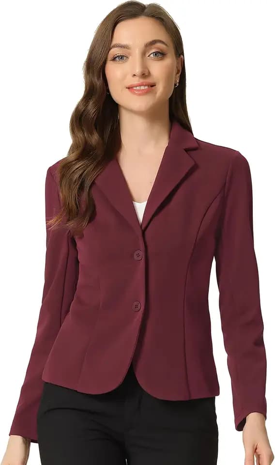 Allegra K Damen Blazer Blazer (1er Pack)