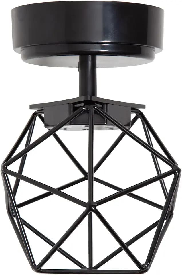 U Brands Magnetic Locker Light, Prism Shape, LED Light, Locker Décor, Black