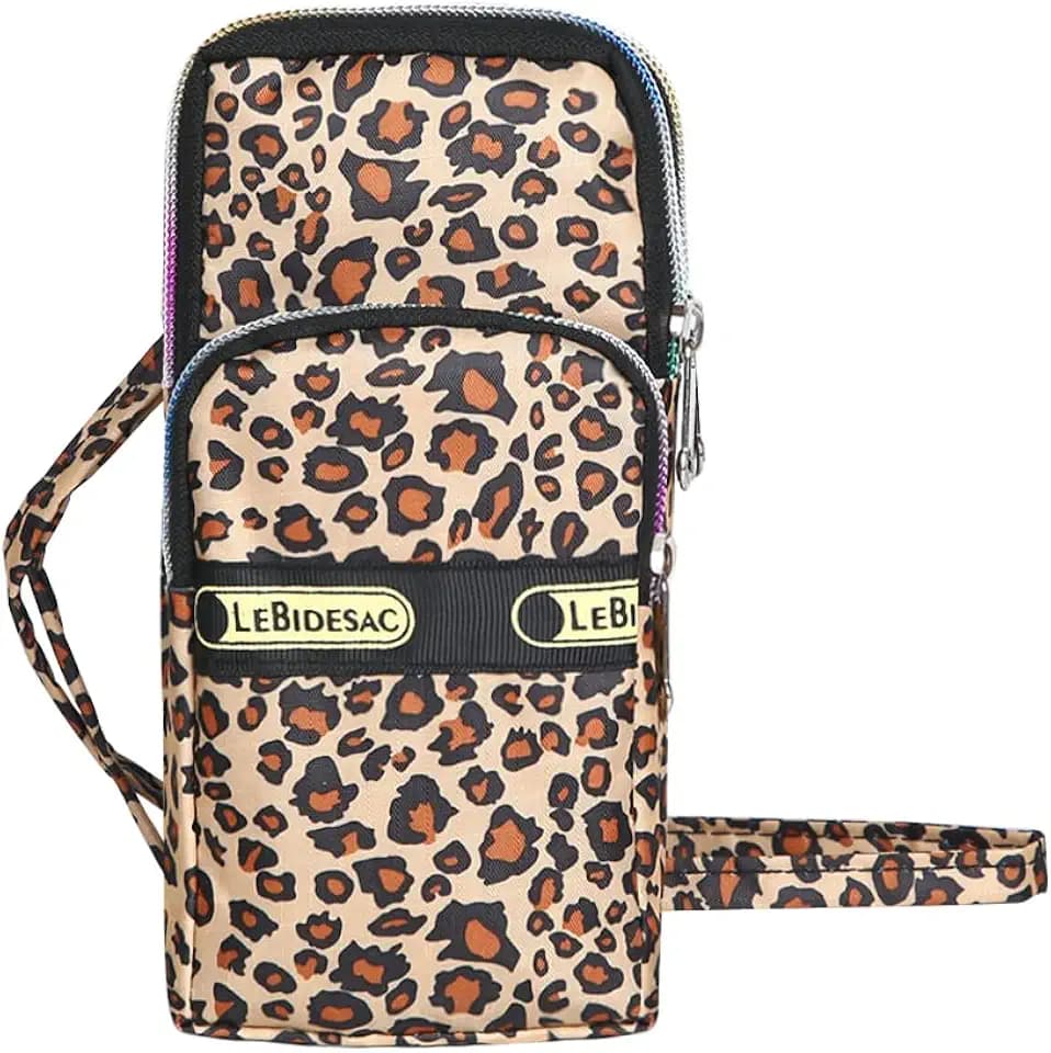 Ladies Girls Nylon Design Small Crossbody Shoulder Bag Wristlet Handbags
