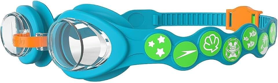 Speedo Unisex Kinder Sea Squad Spot Schwimmbrille | Schwimmen lernen | Verstellbares Band | Bequeme Passform