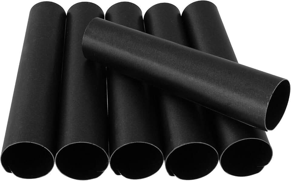 Zenker Schaumrollen Set – Premium Backformen für köstliche Schaumrollen, hitzebeständig bis 230°C, inklusive praktischer Aufbewahrungsbox, 6 Stück, Schwarz