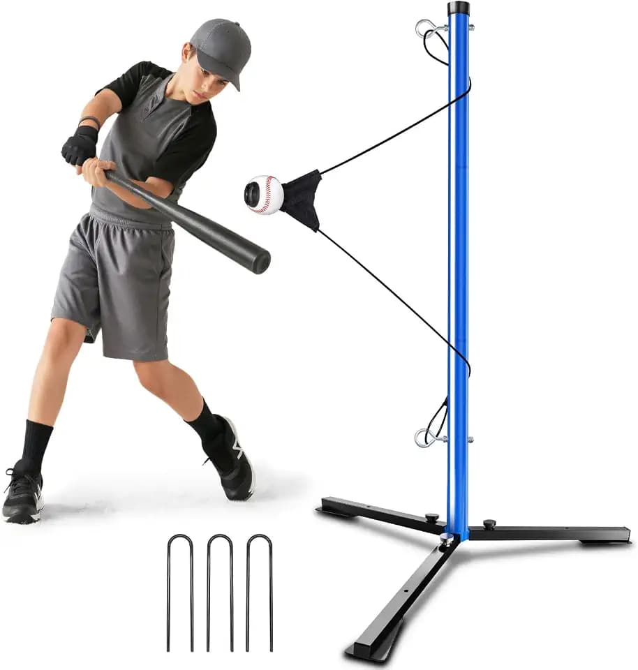 PLAYAPUT Upgrade Youth Baseball Swing Trainer with Auto-Reset