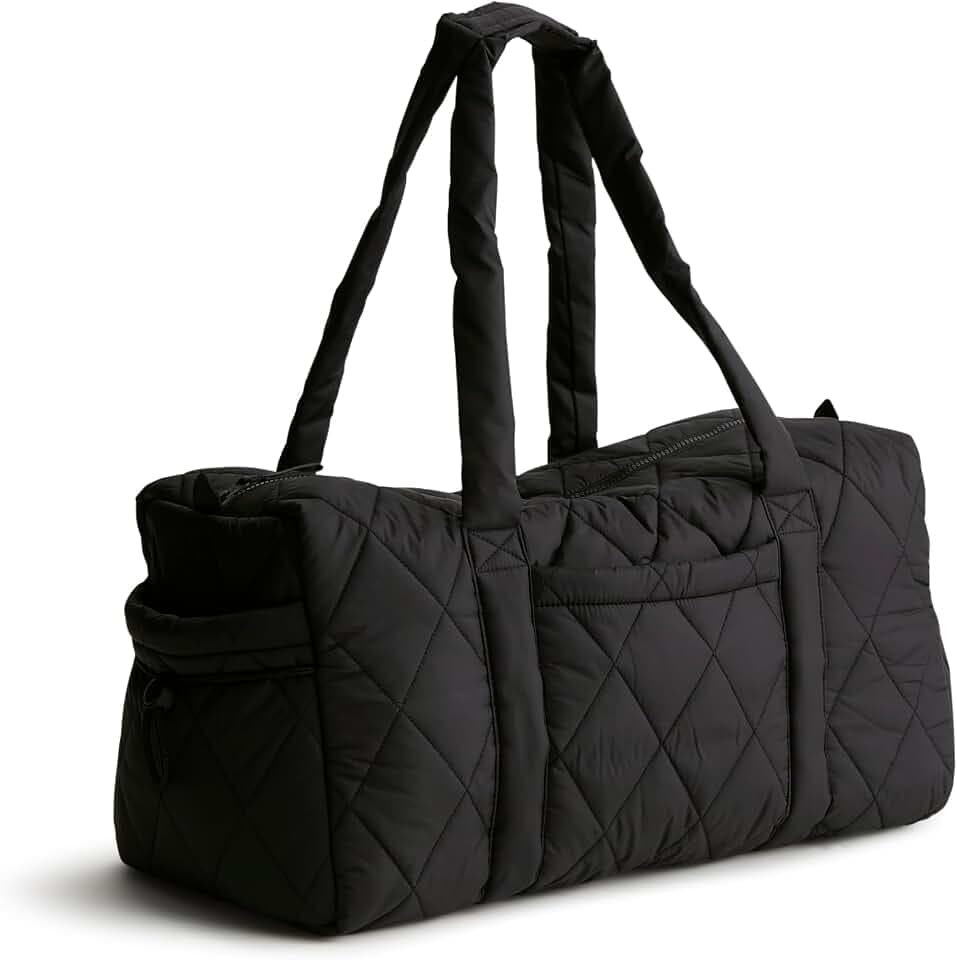 Vera Bradley Women's Featherweight Original Duffel Bag, Moonless Night, One Size