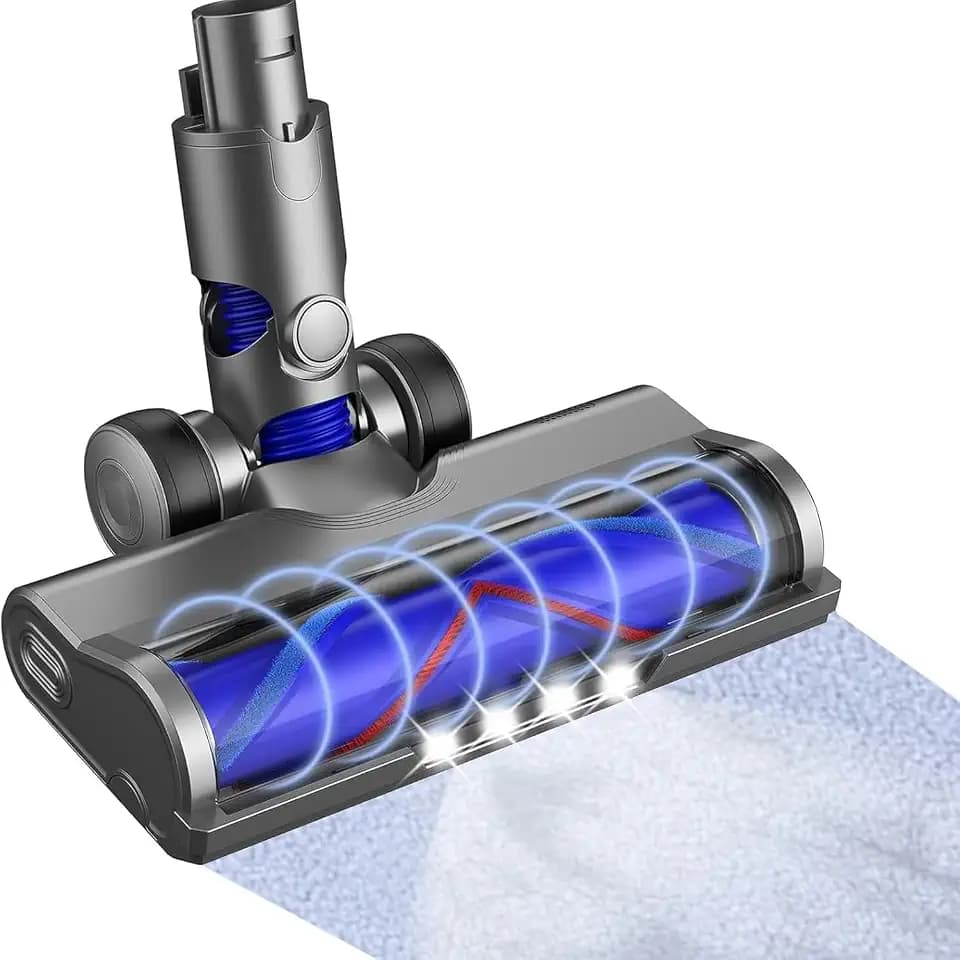 Ersatzbürstenkopf für Dyson V6 DC58 DC59 DC61 DC62 DC74 mit LED-Licht