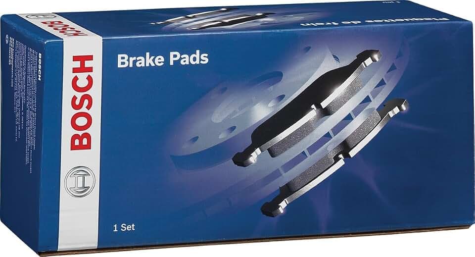 BOSCH BE2205H Blue Ceramic Disc Brake Pad Set with Hardware - Rear