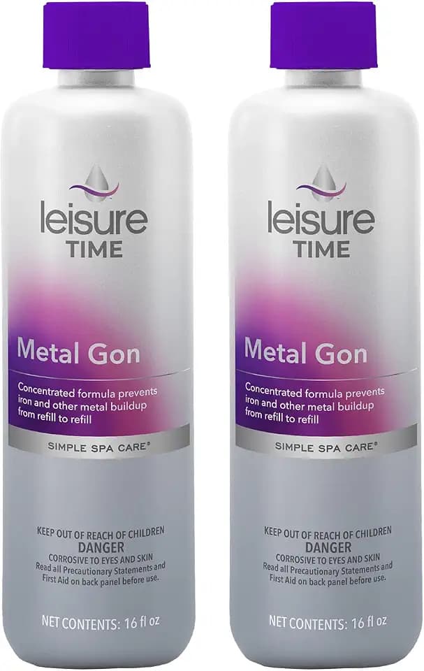 Leisure Time D-02-A Metal Gon, 1-Pint, 2-Pack