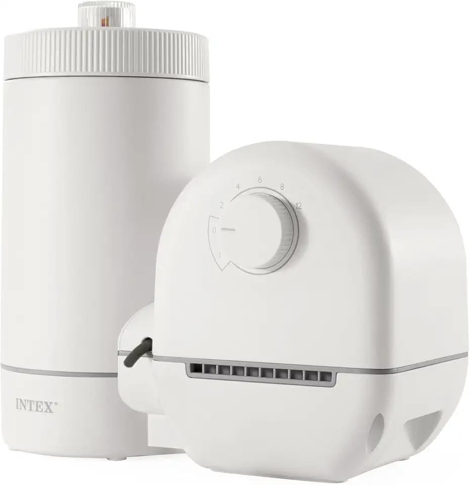 Intex Wasserfilterkartusche C1500, Filterleistung 5.678 l/h, Kartusche Typ A, kompatibel mit Pools bis 33.300 l, programmierbarer Timer, Kartuschenwechselanzeige, Hydro-Aeration-Technologie (55277)