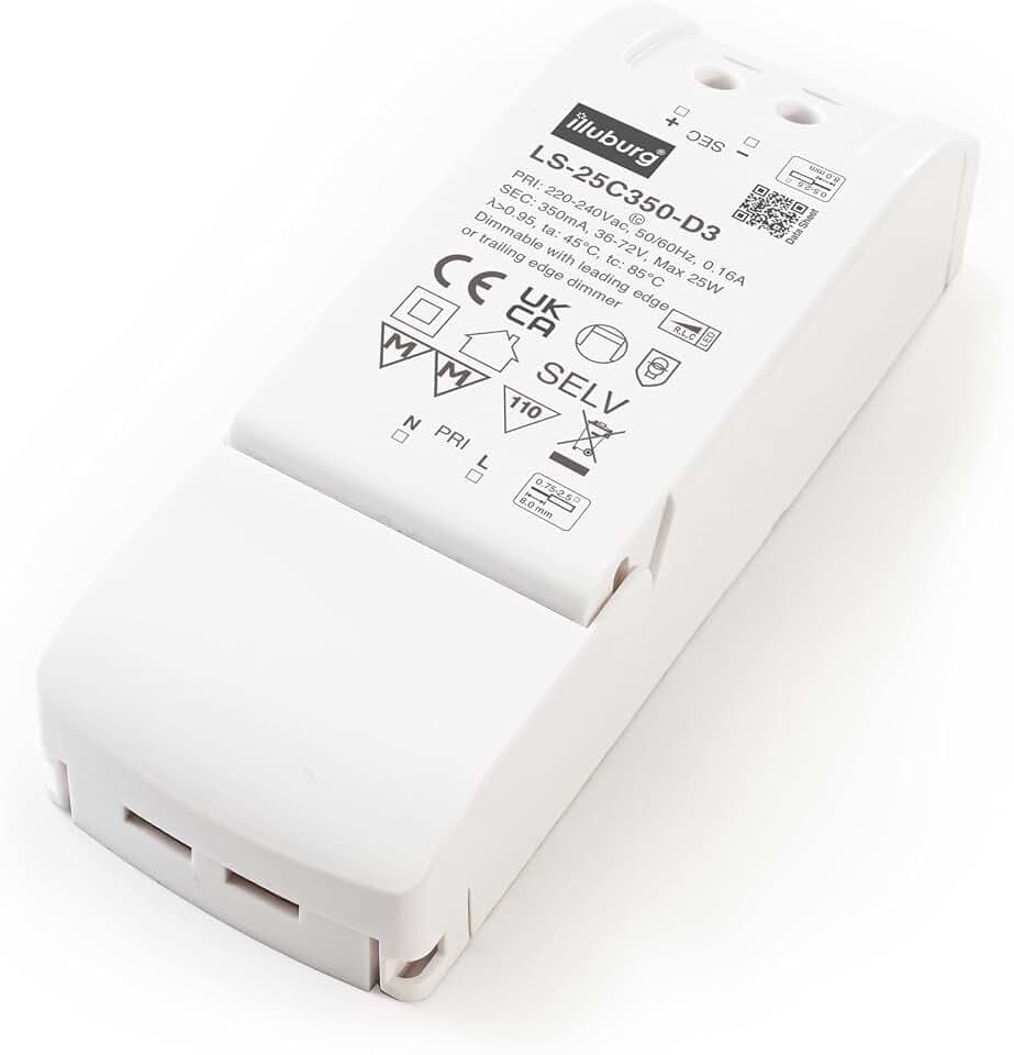 LED Trafo Dimmbar Triac 350mA Konstantstrom 13W - 25W LED Netzteil Treiber Transformator Driver