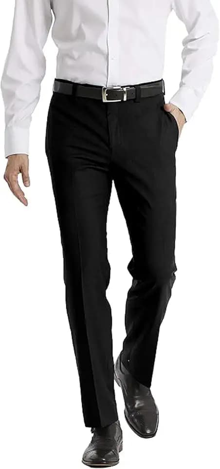 Calvin Klein Men's Modern Fit Dress Pants | Suit Pants for Men | Performance Stretch Fabric, Flat Front, Ready-to-Wear