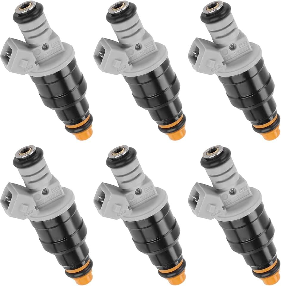 6Pcs Fuel Injectors Replacement for FJ712 FJ690 FJ712T 12351511 25531468