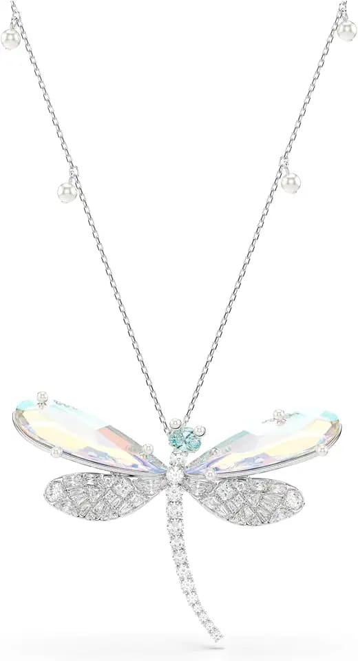 Swarovski Ariana Grande X Kollektion, Gemischte Schliffe, Libelle, Rhodiniert