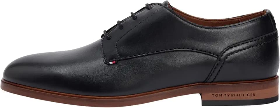 Tommy Hilfiger Herren Hilfiger Leather Dress Shoe Fm0fm05777Derby Schuhe