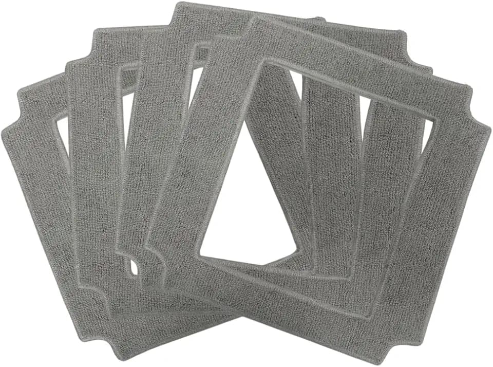 Wind X3 Replacement Cleaning Cloths for Robot Window Cleaning - Pack of 5 in Colour Gray. Suitable WindX3 Window Cleaning Robot