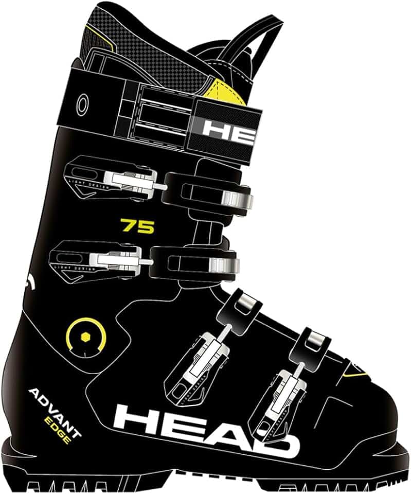 Head Men ADVANT Edge 75 Black Ski Boot