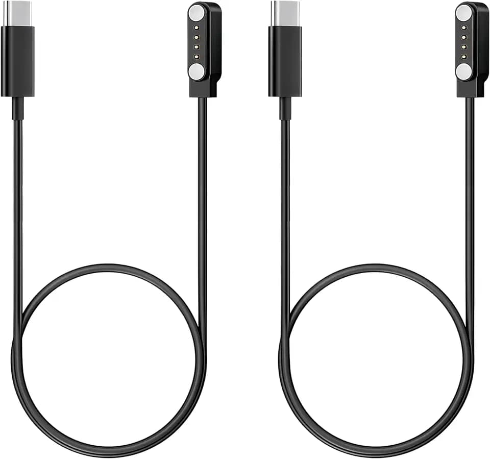 Magnetic Charger for PLAUD Note Pro AI Voice Recorder (2-Pack, 2ft/60cm)