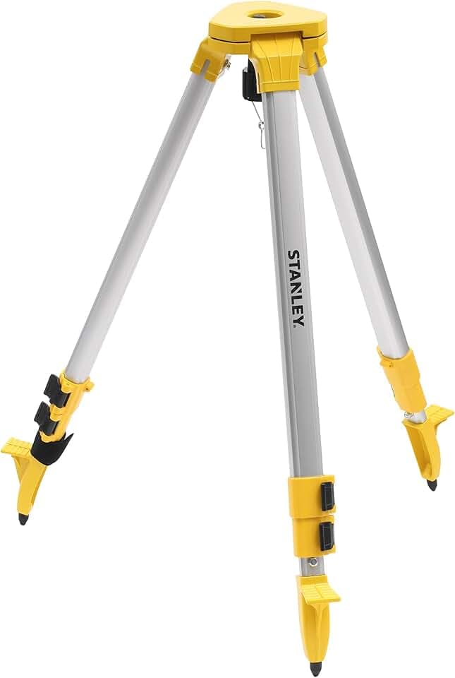 Stanley Standardstativ, Aluminiumstativ (Quick-Clamps System, 0,97 m - 1,60 m, Trageriemen, 5/8 Zoll Gewinde) STHT77625-1