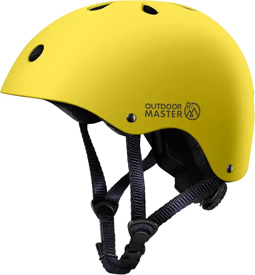 OutdoorMaster Kids Bike Helmet, Adjustable for Cycling & Skating