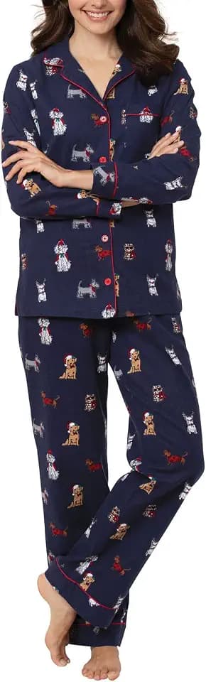 PajamaGram Pajamas For Women - Winter Pajamas For Women, Novelty Prints