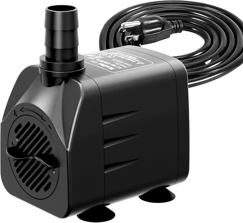 Knifel Submersible Water Pump 400GPH with Auto Shut Off 6.5ft High Lift