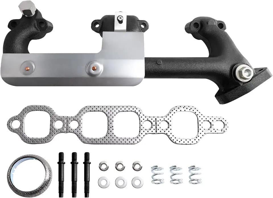 Left xhaust Manifold Kit - Includes Required Gaskets and Hardware