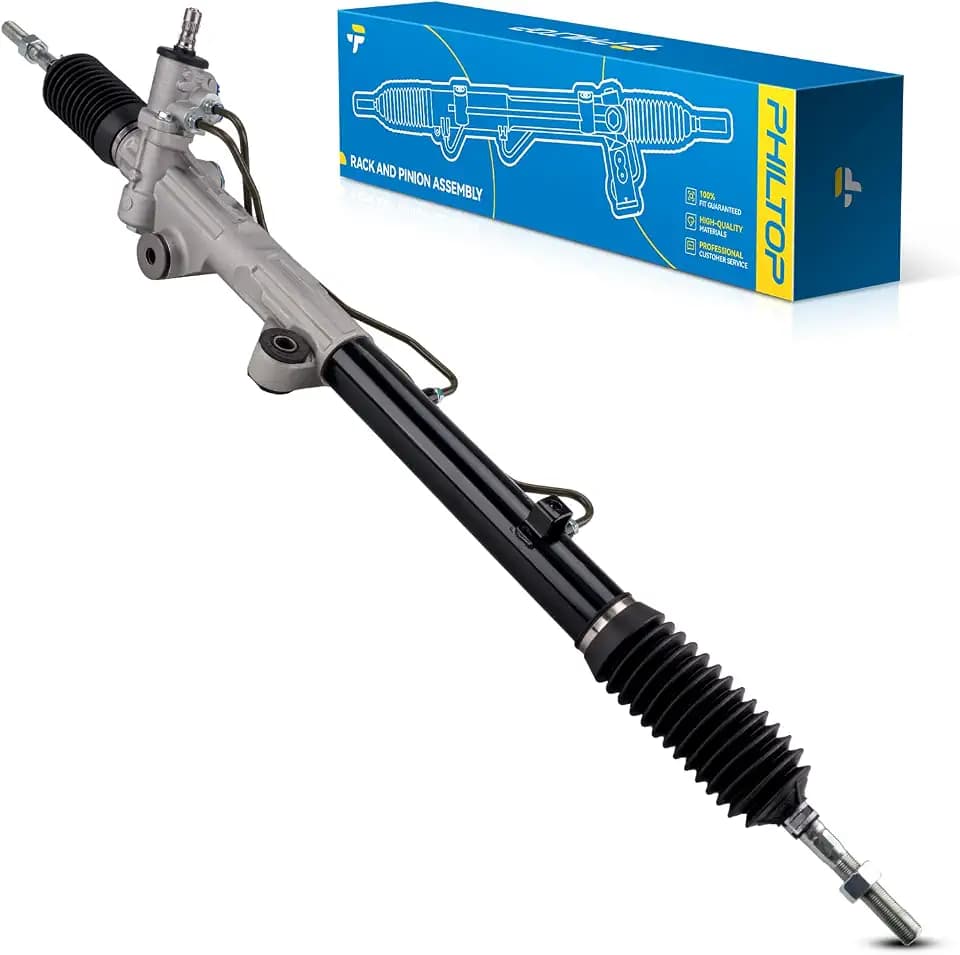 PHILTOP Power Steering Rack and Pinion Assembly Compatible with 2000-2006 Tundra, 2001-2007 Sequoia Replace # 442500C041 261618