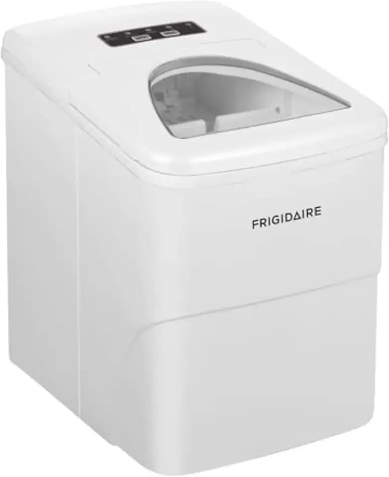 Frigidaire EFIC108 Counter top Portable, 26 lb per Day Compact Ice Maker Machine (EFIC108, 26, 26, EFIC108, White, NA, 1, efic108)