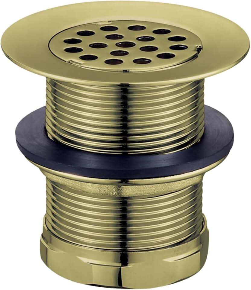 Kingston KBU1003 2" Brass Grid Bar/Utility Sink Drain, Antique Brass