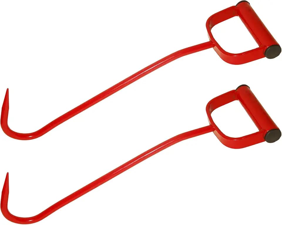 17" Red Hay Hooks 47010600, 2-Pack