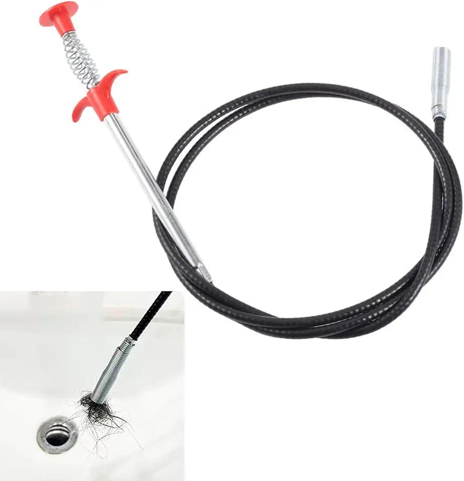 Rohrreinigungsspirale, 300cm Krallengreifer Abflussreiniger Spirale Einziehbaren 4 Krallen Rohrreiniger Abfluss Greifer Flexibel für Abflüssen Waschbecken Badewanne Abwasserkanäle Toilette