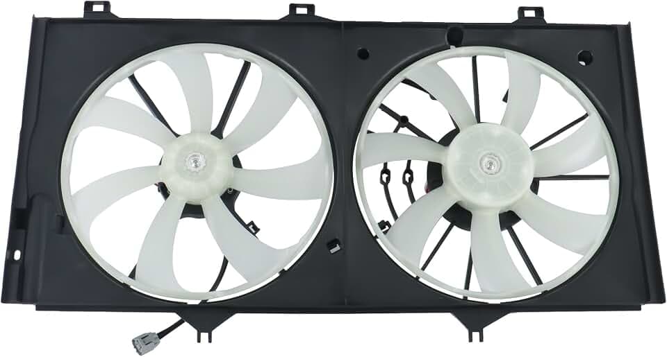 Radiator Cooling Fan Assembly Replacement for Toyota Camry 2012-2017 Replacement for Lexus Es350 2007-2011 621238 FA70312