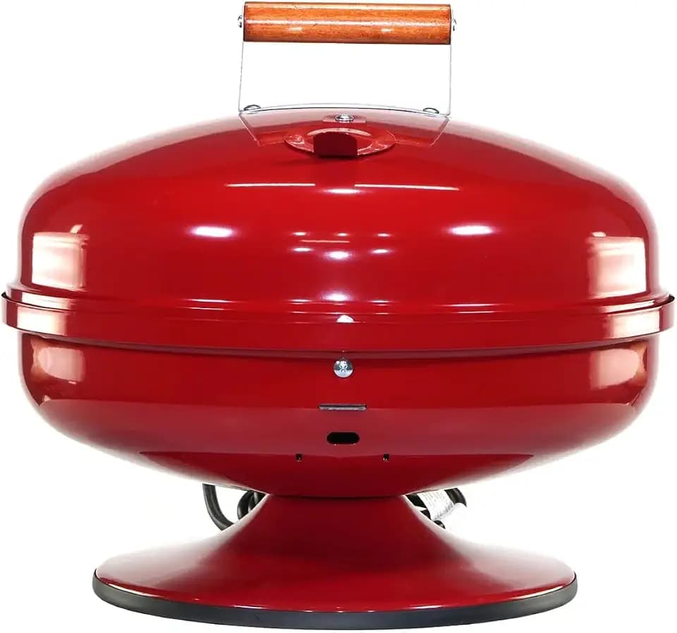 Americana Lock 'N Go Electric Grill, Red