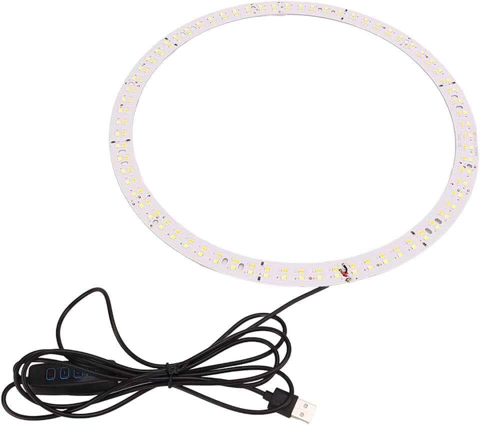 29 Cm Kreis LED LED Light Docht 3200K Bis 5600K -Lampen -Lampen Board USB Ladehelligkeit Softbox Ersatz Lampenkreis Geformtes LAMPROUND STROUND SEVORTS