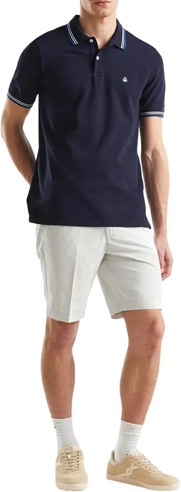 United Colors of Benetton Herren Bermuda 4w3lu900u Shorts, grau, 36