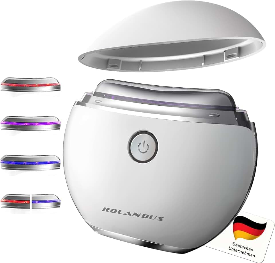 EMS Gua Sha, Vibe+Wärme+LED, Anti-Falten & Anti-Aging