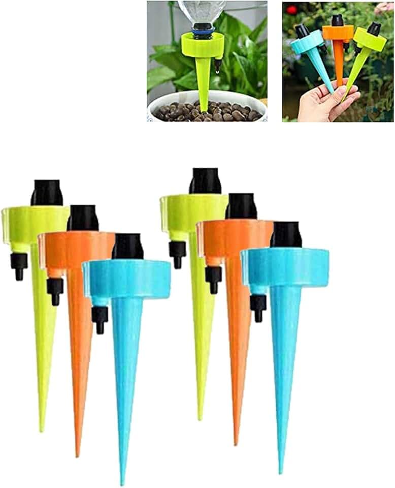Automatisch Bewässerung Set ,Einstellbar Bewässerungssystem,Automatisch Bewässerung Für TopfpflanzenGarten Pflanzen Blumen Bewässerungssystem Upgrade Version Passend für die meisten Flaschen