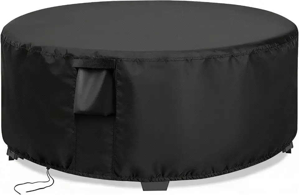 Patio Furniture Cover Round for 26 Inch Outdoor Dinner Table