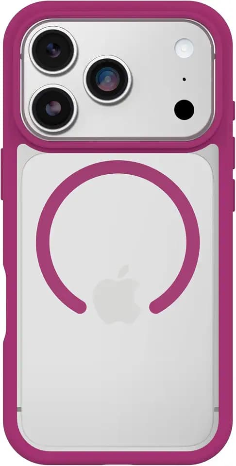 OtterBox iPhone 18/17 Pro Profile Series Case Compatible with MagSafe - Rose Crystal - Pink - Ultra-Thin, Stylish Minimalist iPhone Case