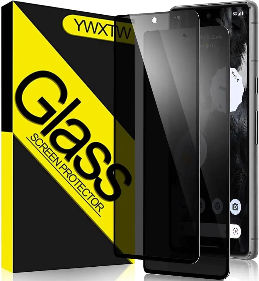 YWXTW [2 Pack] Privacy Screen Protector for Google Pixel 7