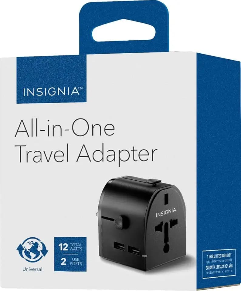 Insignia All-in-One/Grounded Travel Adapter and Converter Series (All-in-One Travel Adapter)