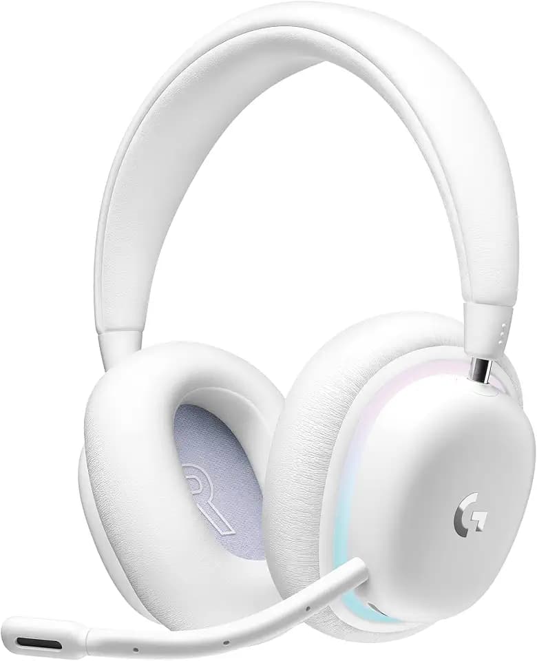Logitech G735 Wireless Gaming Headset Customizable LIGHTSYNC - White Mist