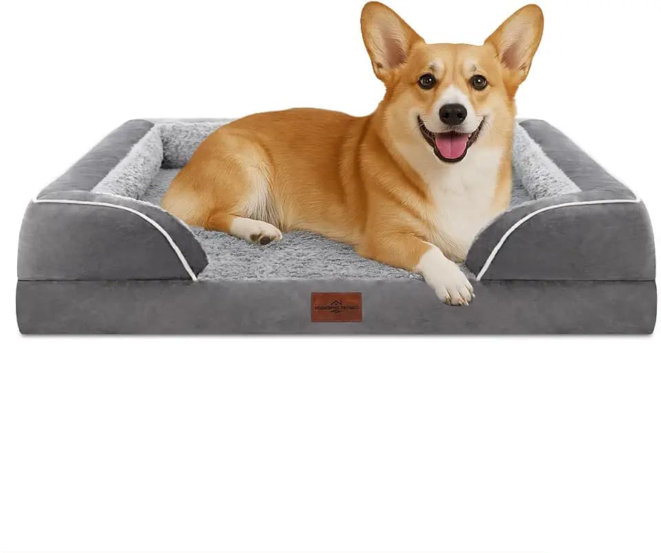 Comfort Expression Waterproof Orthopedic Dog Beds for Large Sized Dog