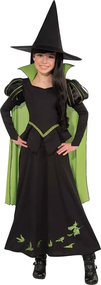 Rubies at Party City The Wizard of Oz: Wicked Witch of the West Costume for Kids, Girl's Costume