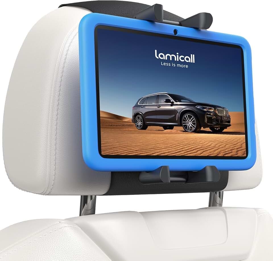 Lamicall Tablet Holder for Car Headrest - [Thick Case Friendly]