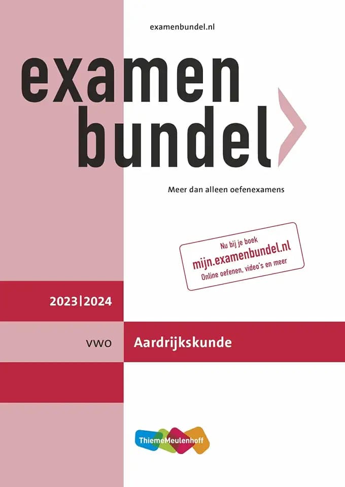 vwo Aardrijkskunde 2023/2024 (Examenbundel)