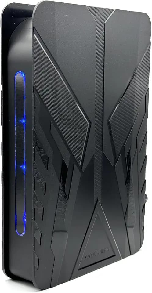 Avolusion T8 Series 3TB USB 3.0 External Gaming Hard Drive for PS5 Game Console (Black) - 2 Year Warranty (Renewed)