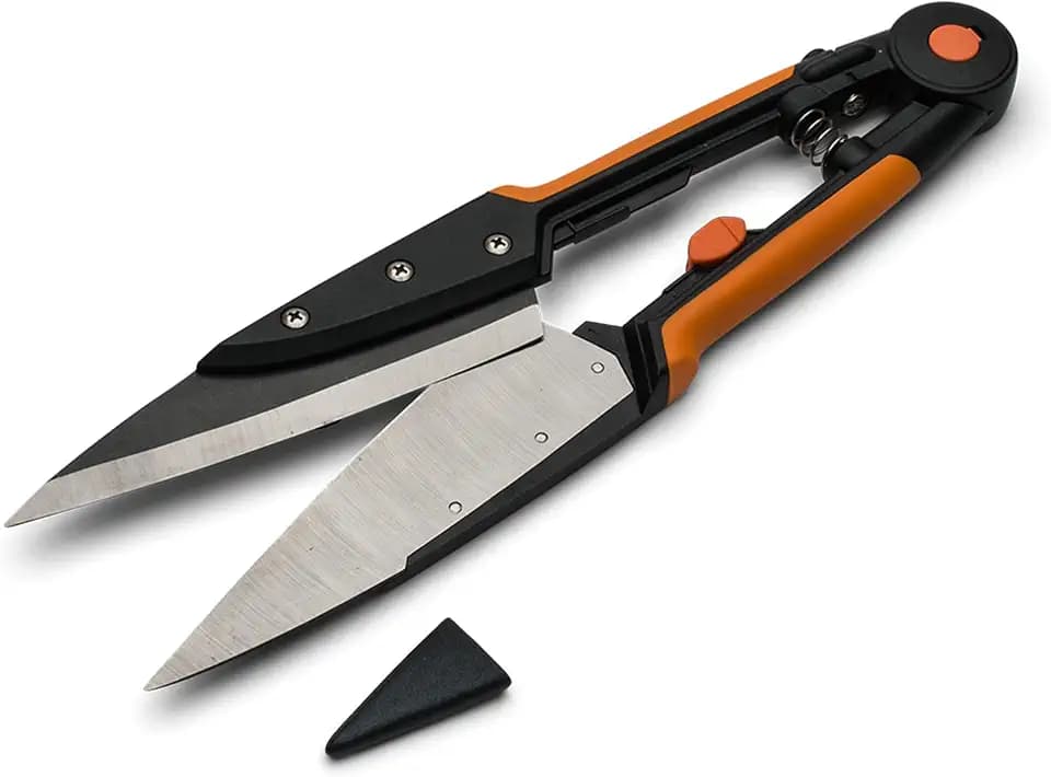 Kings County Tools Garden Clippers - Grass Cutter Hand Edging Shears