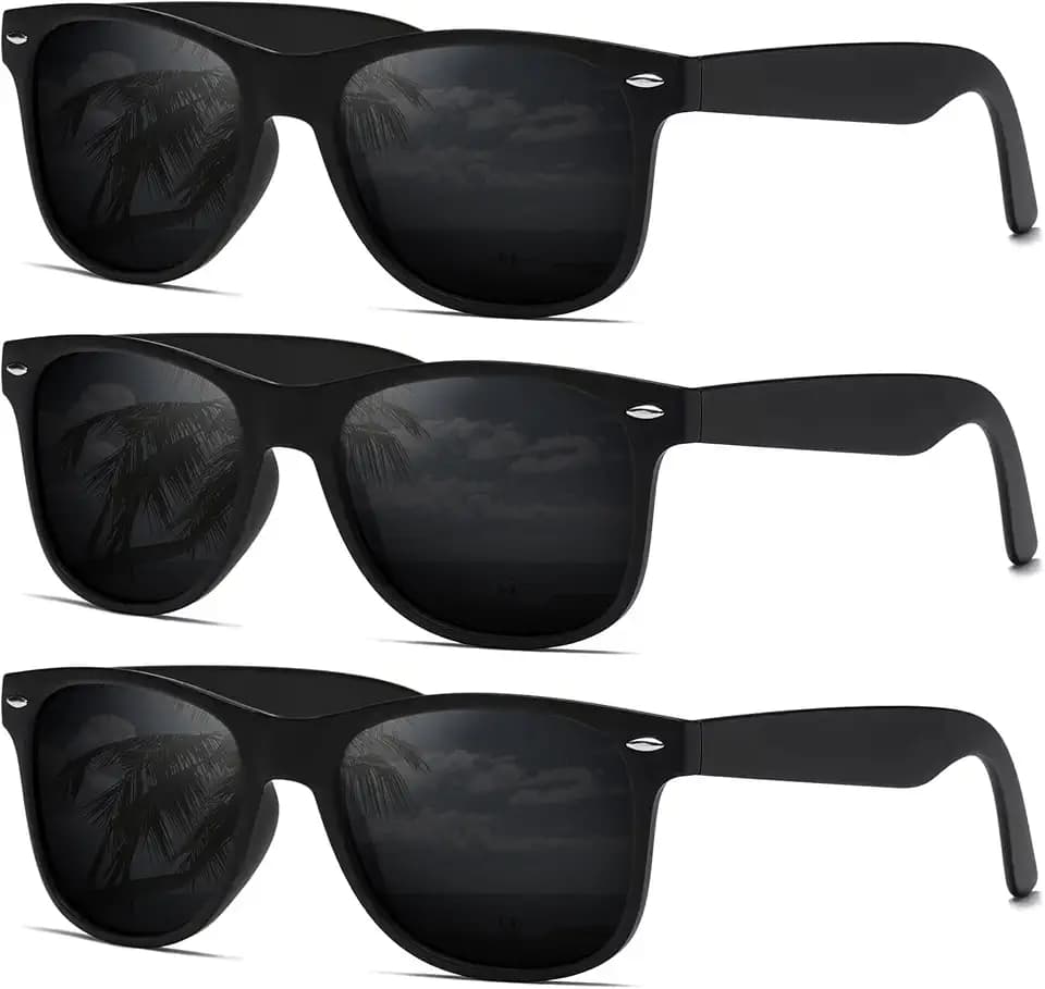 DEMIKOS Sunglasses Men Polarized Sunglasses for Mens Womens Retro Mirror Lens for Driving Fishing UV Protection
