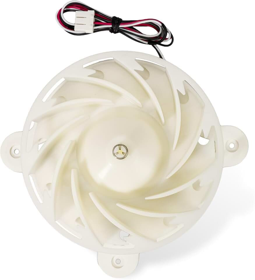 [2026 Upgraded] DA31-00342A Refrigerator Evaporator Fan Motor by BlueStars - Compatible with Samsung RS27T5200SG RS22T5561SR RS22T5201SR - Replaces EAP12590899 4982090 ARES2130RA AP6803165 PS12590899